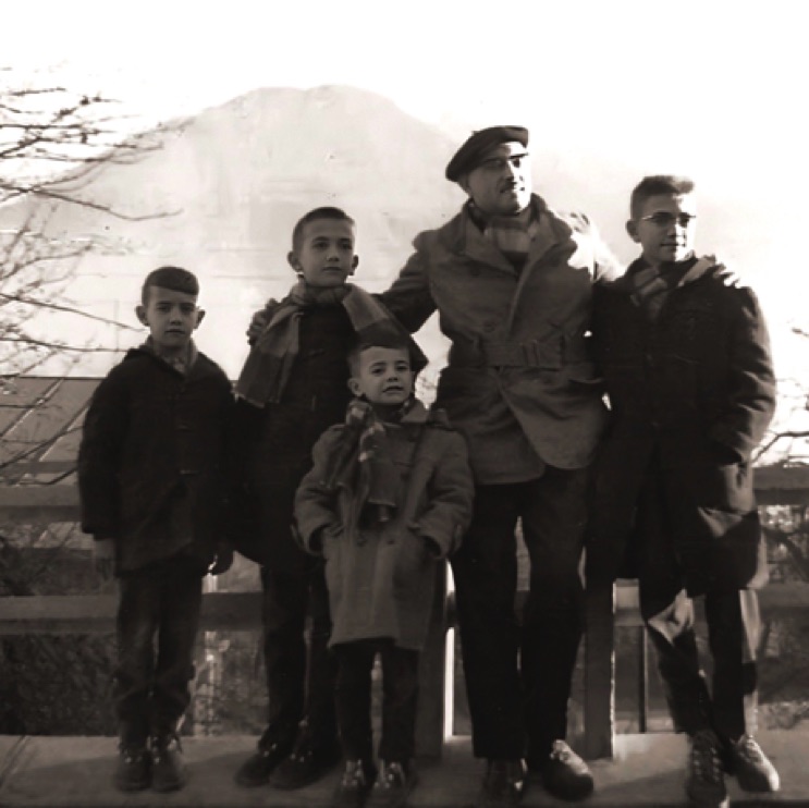 A la montagne ... 1ère randonnée 1961